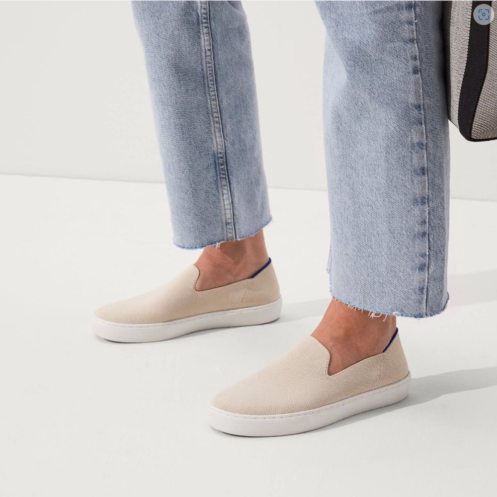 Rothy's Original Slip On Sneaker Sand (5)
